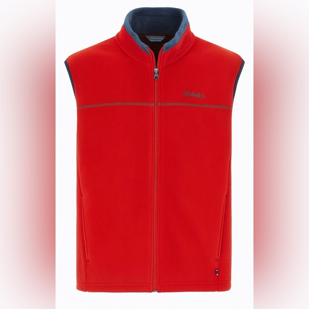 Timberland Fleece Vest Size Medium (RED)